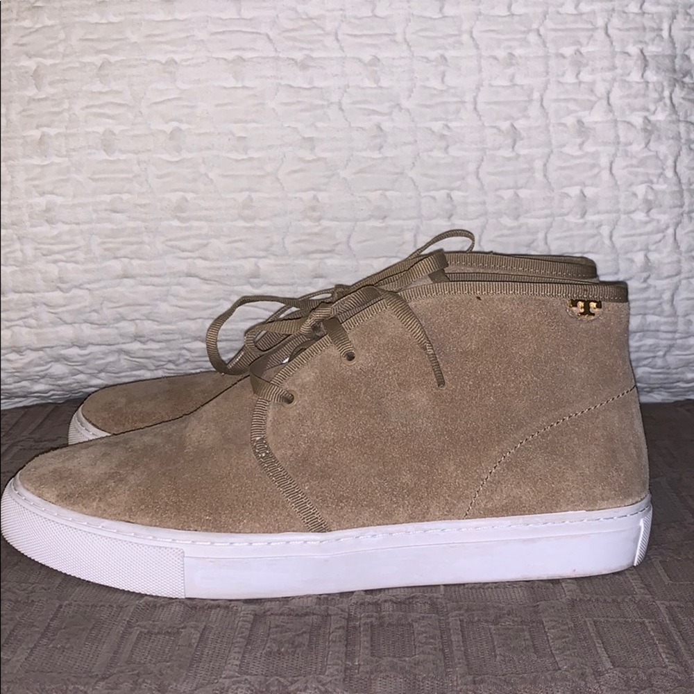 AUTHENTIC TORY BURCH SUEDE SNEAKERS - Picture 2 of 6